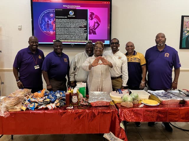 Campaign Event - Dr. Montgomery with supporters